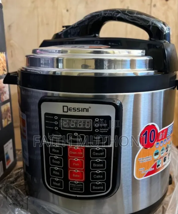 6 Litre Dessini Electric Pressure Cooker - 1