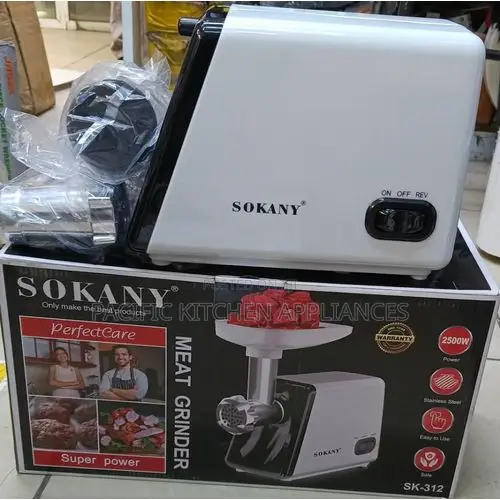 Brand New Sokany Commercial Meat Grinder - 1