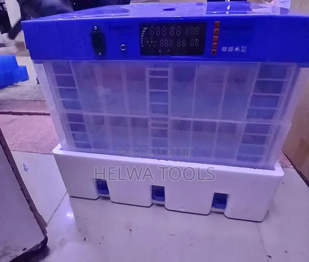 Kituo cha Kutotolesha Mayai cha Kiotomatiki AC/DC kwa Mayai 192 - 1