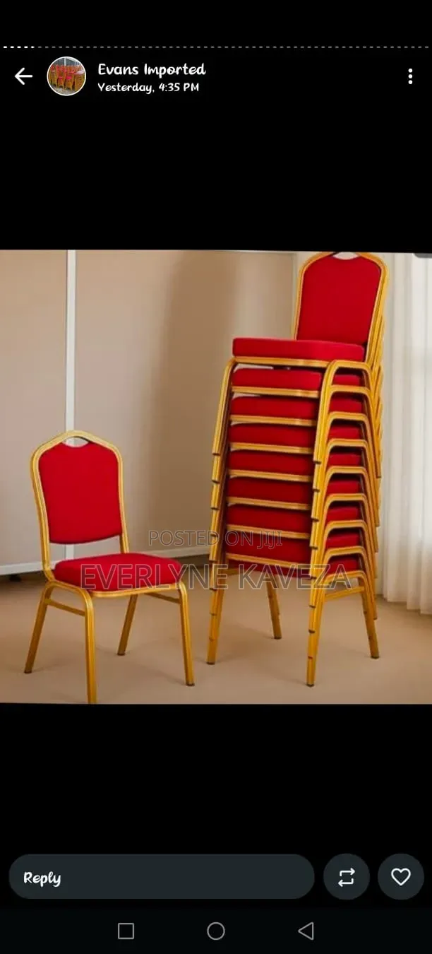 Brand New Imported Conference Church Chairs - 1