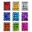 24pcs Christmas Balls - Tree Ornaments - 5