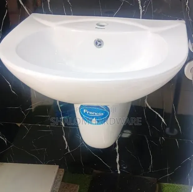 Basin ya Premier na Nusu Pedestal - 1