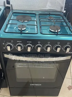 Unitech 60x60 Cooker ya Kusimama 3+1 na Hotplate