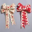 Bowtie ya Mapambo ya Krismasi - 2