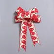 Bowtie ya Mapambo ya Krismasi - 5