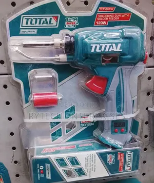 Total Electric Soldering Gun yenye Solder Feeder