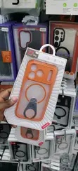 Orange Xundd MagSafe Ring Stand Case for iPhone 17 Pro - 2