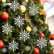 Seti ya Mapambo ya Snowflake (3pcs) - 2