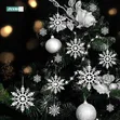 Seti ya Mapambo ya Snowflake (3pcs) - 3