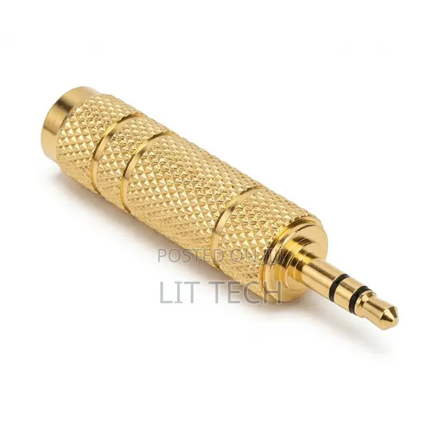 6.3mm Stereo Jack to 3.5mm Minijack Audio Adapter - 1
