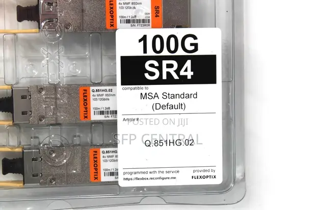 Flexoptix QSFP 100G SR4 MMF MPO Transceiver - 1