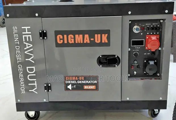 Cigma UK Heavy Duty Silent Diesel Generator 10kVA - 1