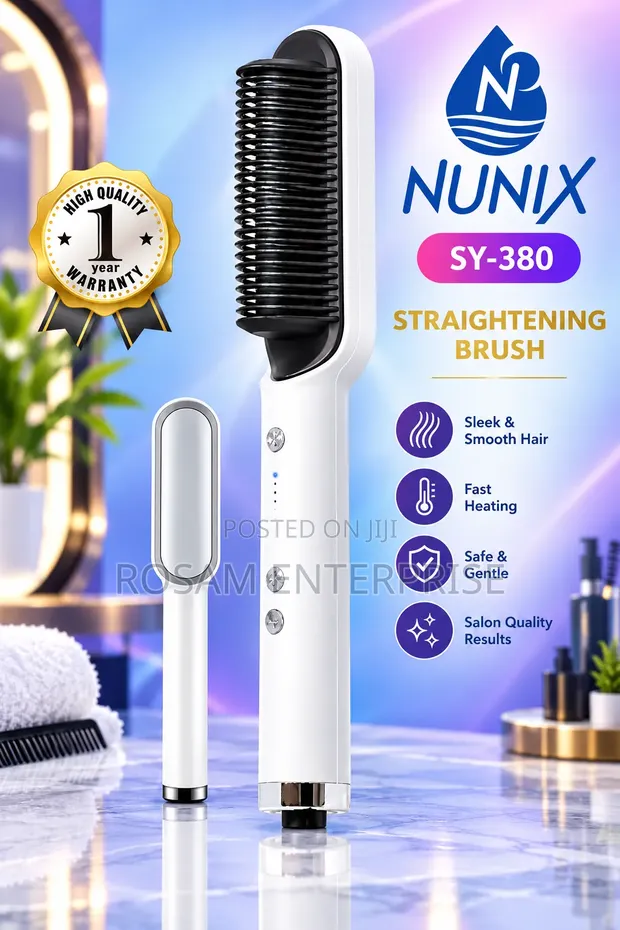 Nunix Brush ya Kunyoosha Nywele - 1