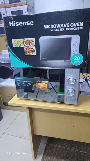Brand New Hisense 20L Silver Manual Microwave