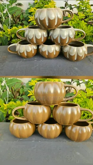 Pumpkin Mugs Set (6pcs)