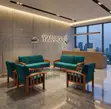 Green 5-Seater Office Sofa - 2