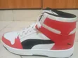 Viatu vya Puma Size 43 / UK 9 - Nyeupe & Nyekundu - 1