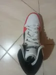 Viatu vya Puma Size 43 / UK 9 - Nyeupe & Nyekundu - 2