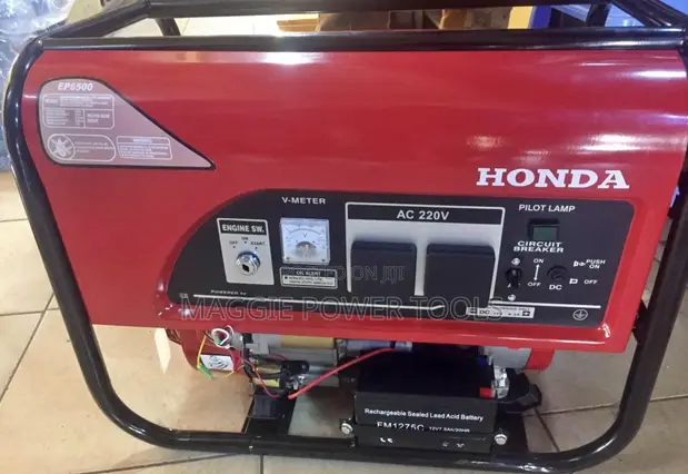 6.5kva Honda Keystart Generator - 1