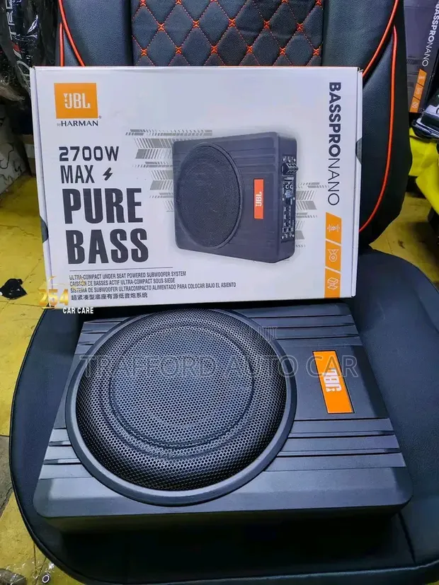JBL Nano Ultra Underseat Subwoofer with Remote - 1