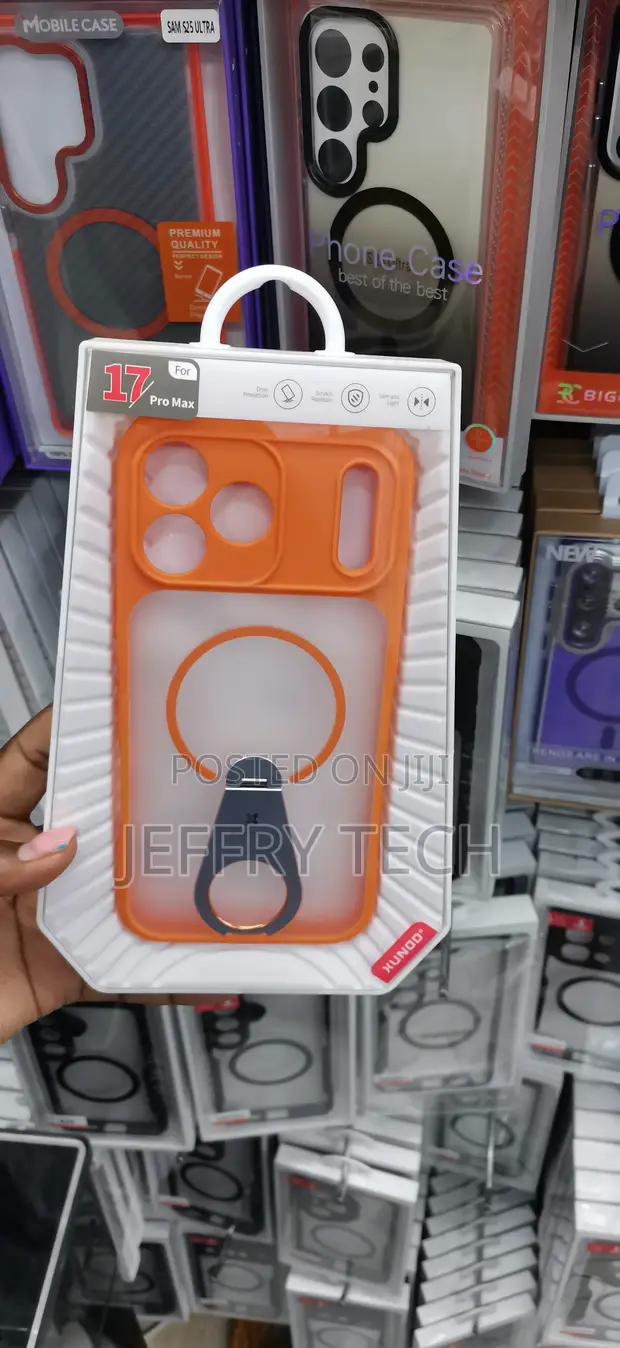 Xundd Koko Series Magnetic Matte Case na Stand ya iPhone 17 Pro Max - 1