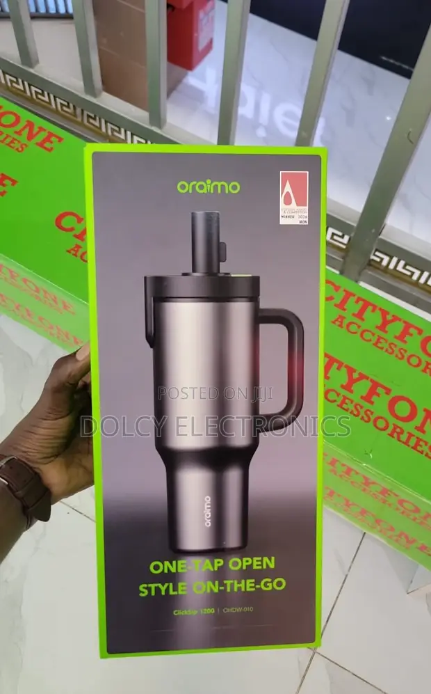 Oraimo Clicksip 1200 OHDW-010 Dual-Sip 1200ml Water Bottle - 1