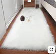 Faux Fur Bedside Mat 50x180cm - 2