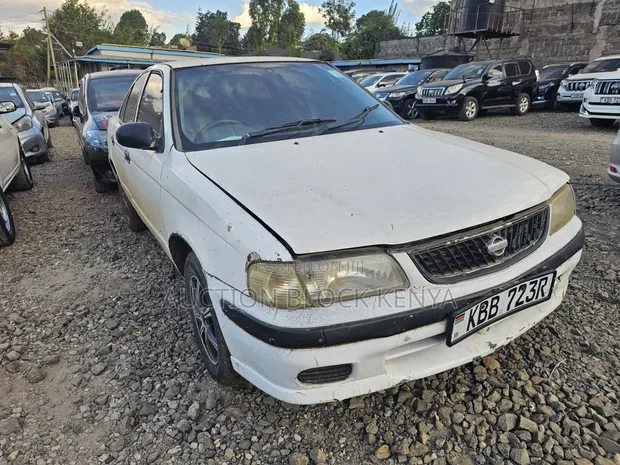 Nissan Sunny 2002 White - 1