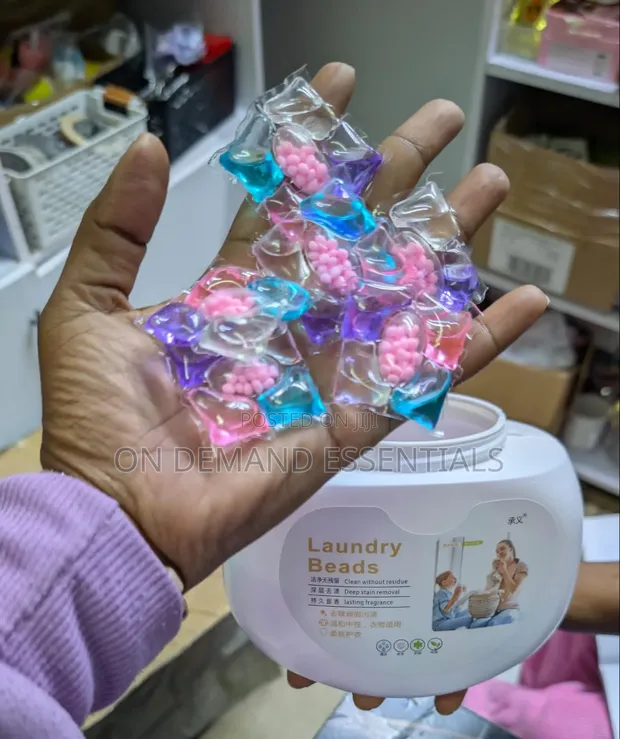 5-in-1 Laundry Pods + Laundry Beads (51 Pcs) - 1