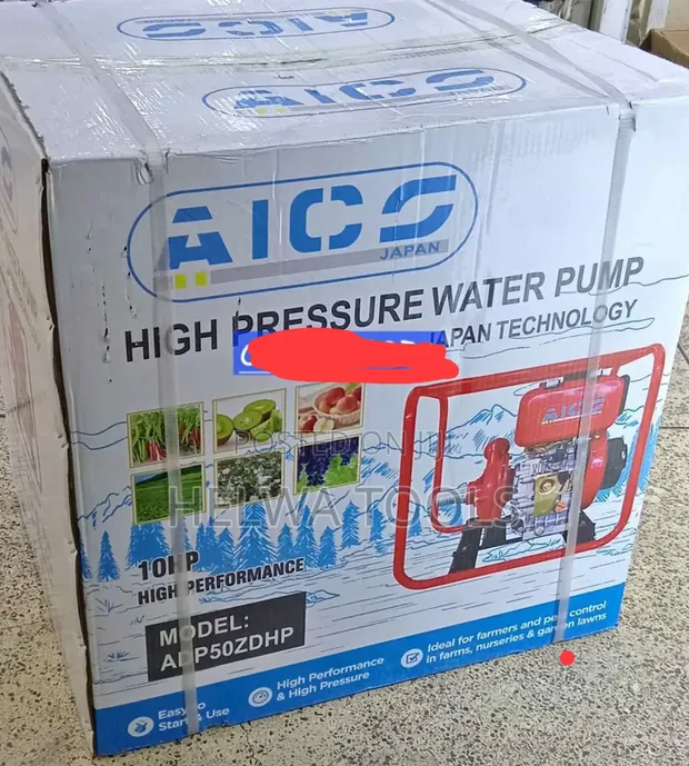 Aico 10hp High Pressure Diesel Water Pump - 1