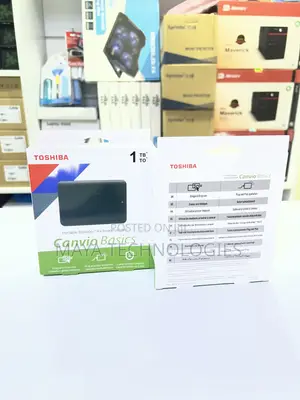 Toshiba Canvio Basics 1TB External HDD Portable