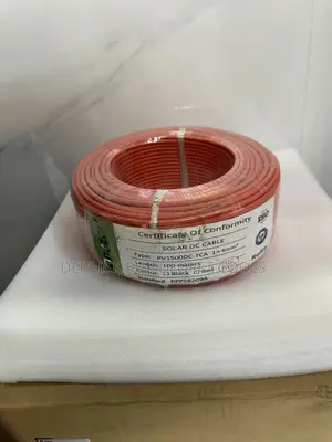 Kebo ya Solar ya 4mm PV/DC Roli - 100m