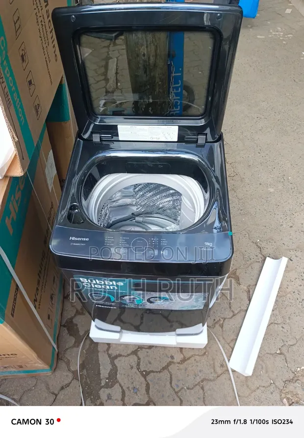 Hisense 9kg Top Load Automatic Washing Machine - 1