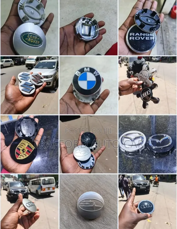 Car Decorative Center Caps (Set of 4) - 1