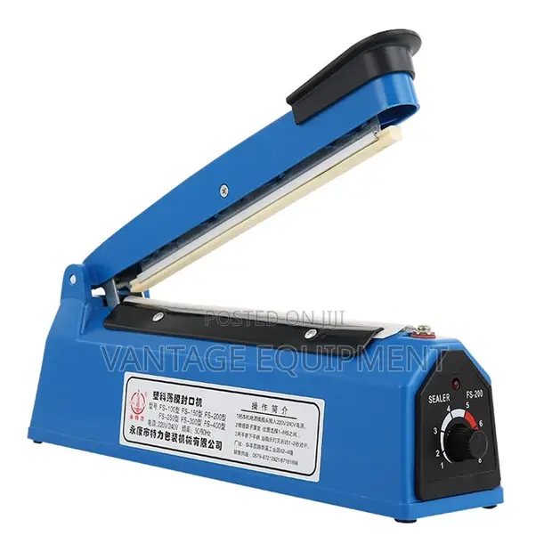 200mm Impulse Sealer - Mashine ya Kufungia Mifuko ya Plastiki - 1