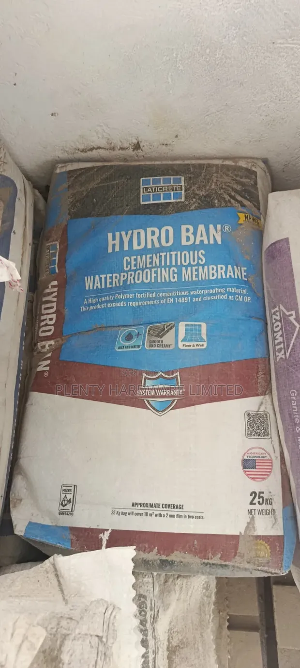 Hydro Ban Waterproofing Cement - 25kg - 1