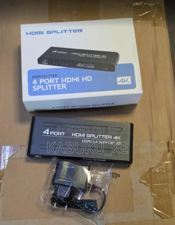 1x4 HDMI Splitter - 4 Port 1080P - 1