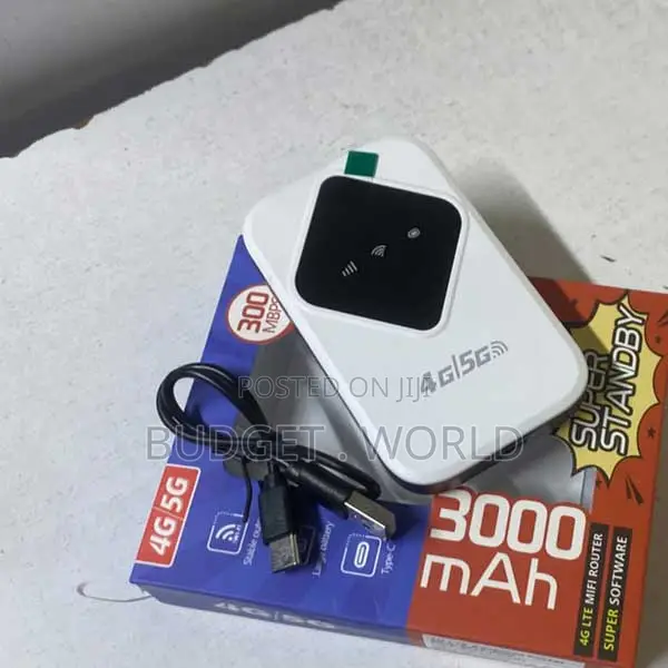 High Compatibility Portable WiFi Hotspot, 4G/5G MiFi Router - 1