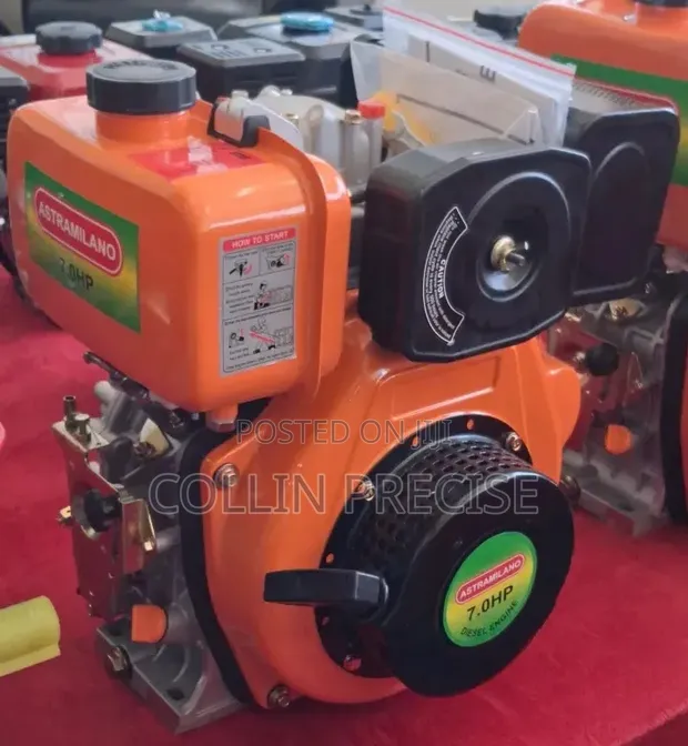 Astramilano Air-Cooled Diesel Engine 7.0 HP - 1