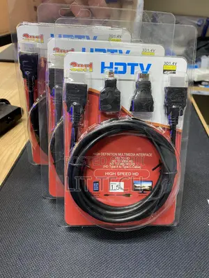 HDTV 3-in-1 High Speed HDMI Cable - 1.5M