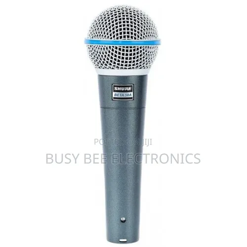 Shure Beta 58A Dynamic Microphone ya Kuimba - 1