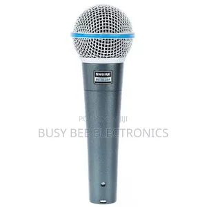 Shure Beta 58A Dynamic Microphone ya Kuimba
