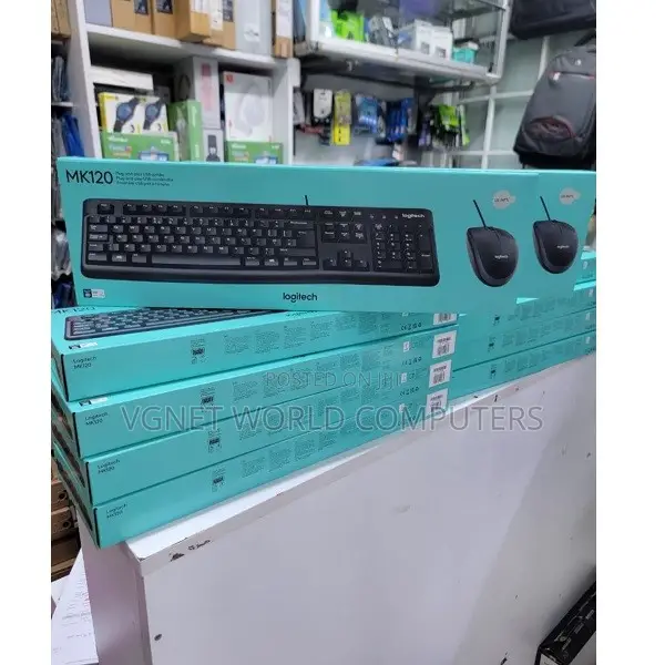 Logitech MK120 Combo ya Kibodi na Panya Zinazotumia waya - 1