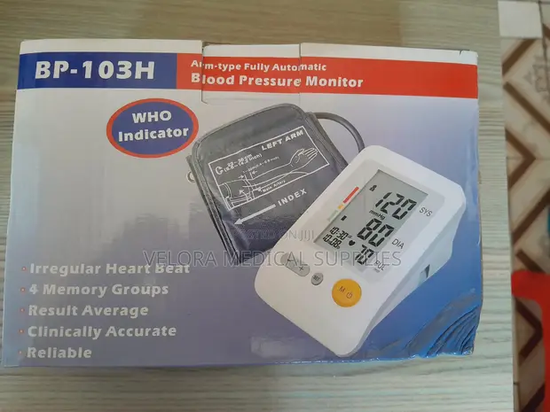 BP-103H Fully Automatic Upper Arm Blood Pressure Monitor - 1