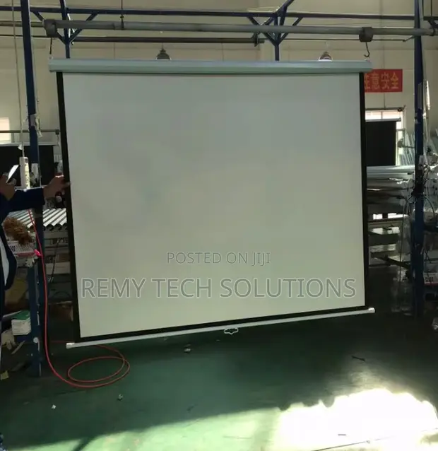 Skrini ya Projector ya Mwongozo 180 x 180cm - 1