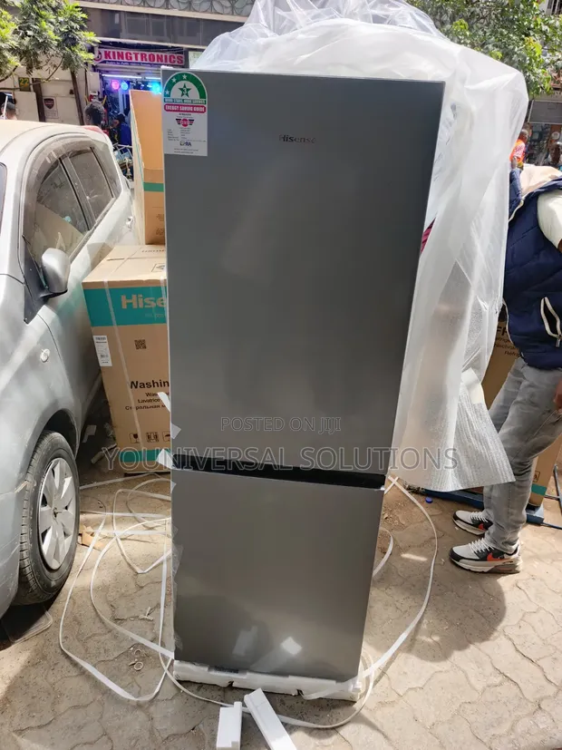 Hisense 230L Fridge Mlango Mbili Freezer Chini - 1