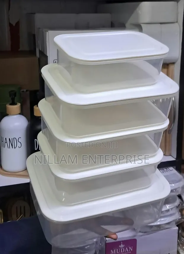 GE Fresh Keeping Freezer/Fridge Containers - 1