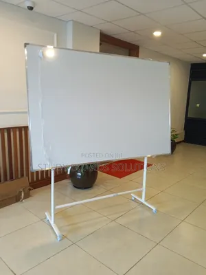 Bodi Nyeupe ya Manyetic 6ft x 4ft yenye Stand