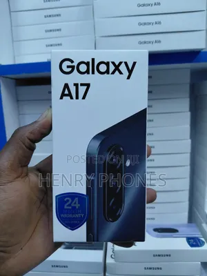 Samsung Galaxy A17 Mpya 128GB Nyeusi