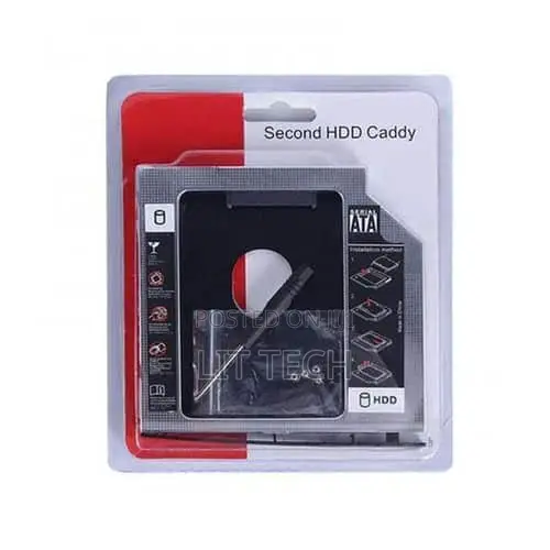 2nd HDD Caddy 12.7mm SATA 3.0 for 2.5" SSD/HDD - 1